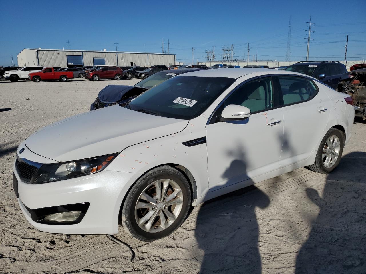 Image 1 of 2013 KIA OPTIMA LX 2013 with VIN 5XXGM4A7XDG222510