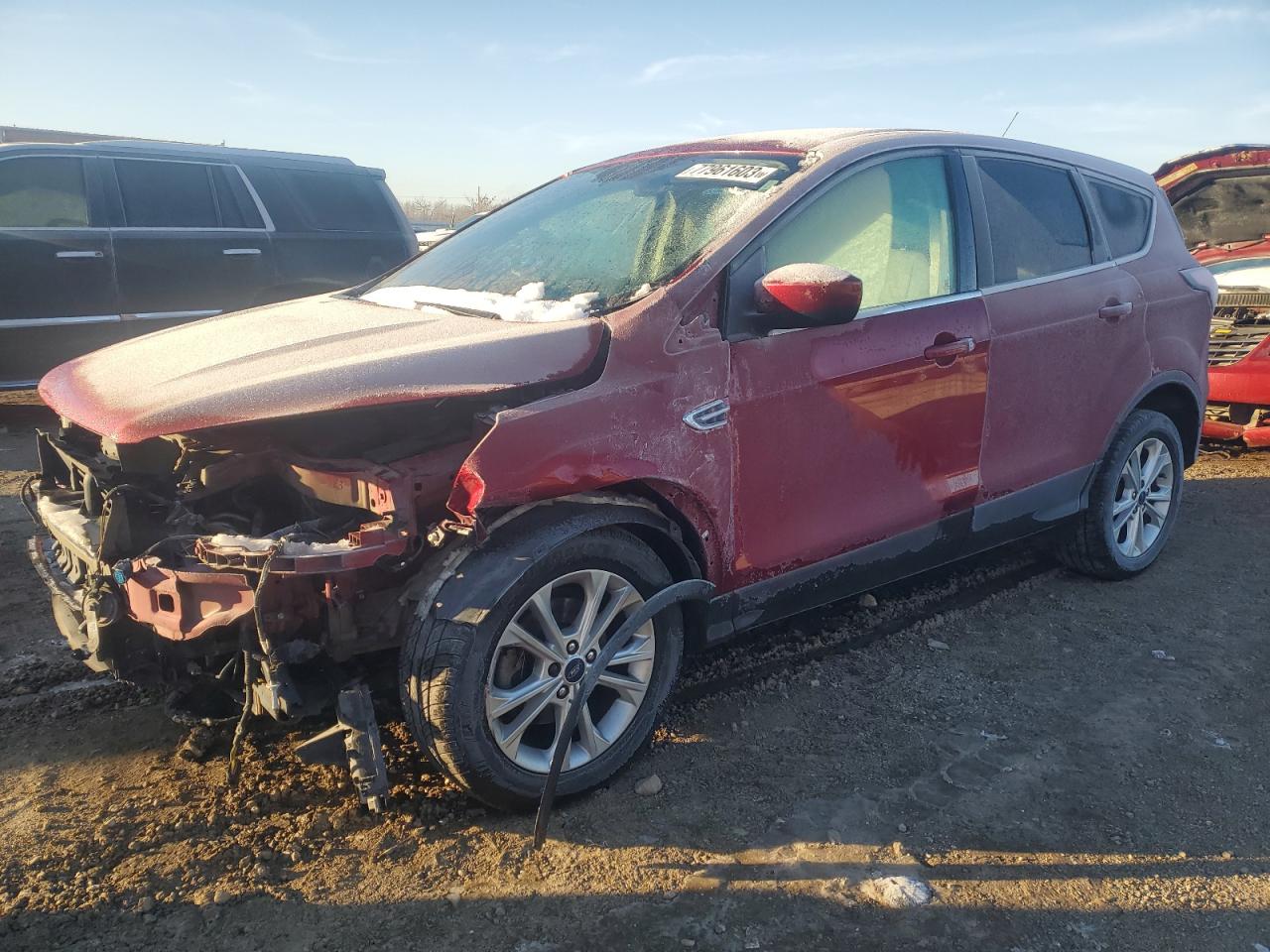 Изображение 1 2017 FORD ESCAPE SE 2017 с VIN 1FMCU0GD9HUC78776