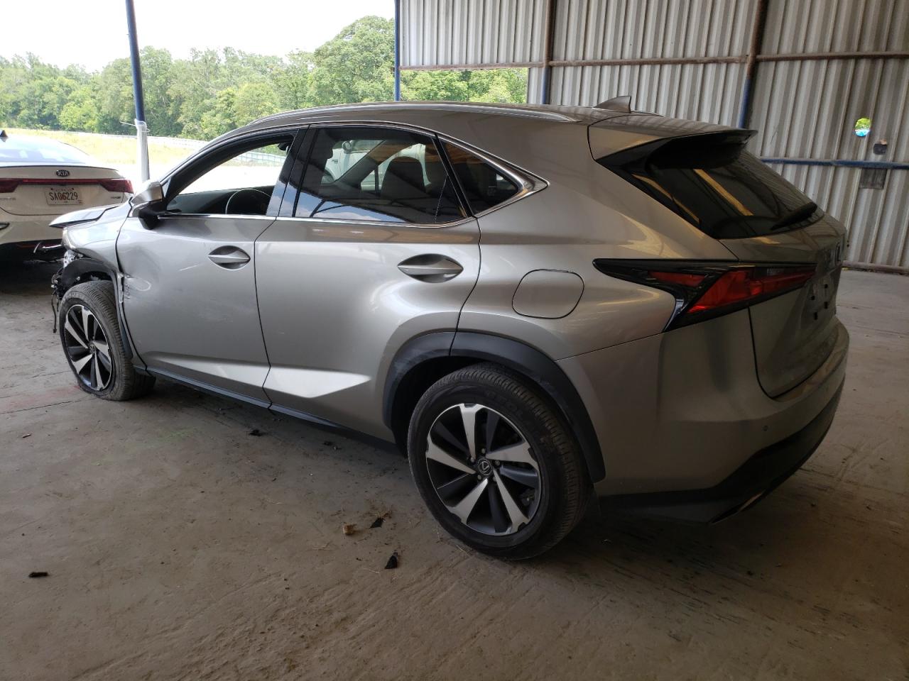 Image 2 of 2021 LEXUS NX 300 BASE 2021 with VIN JTJGARBZ8M5034155