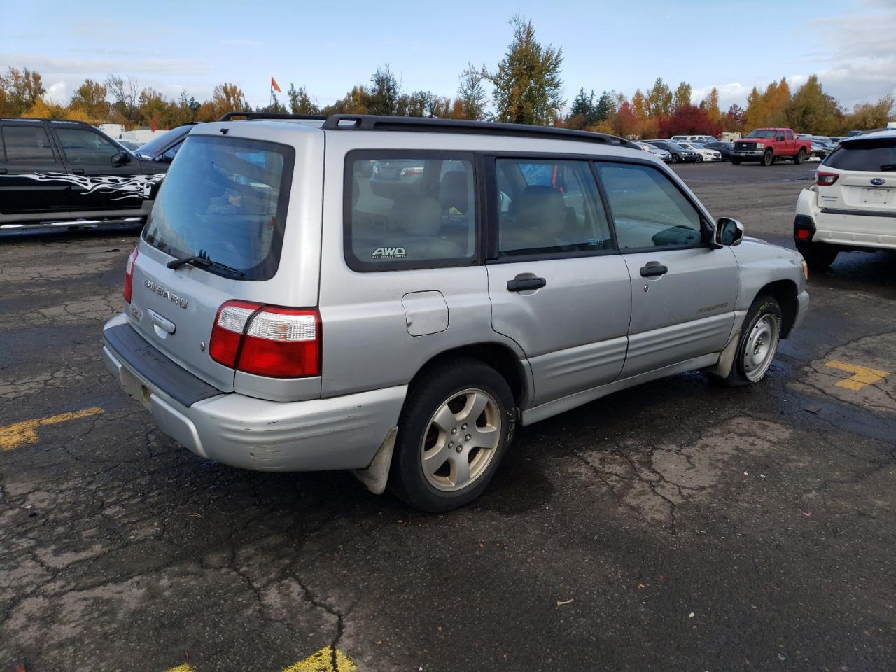 Image 3 of 2002 SUBARU FORESTER S 2002 with VIN JF1SF65682H736959