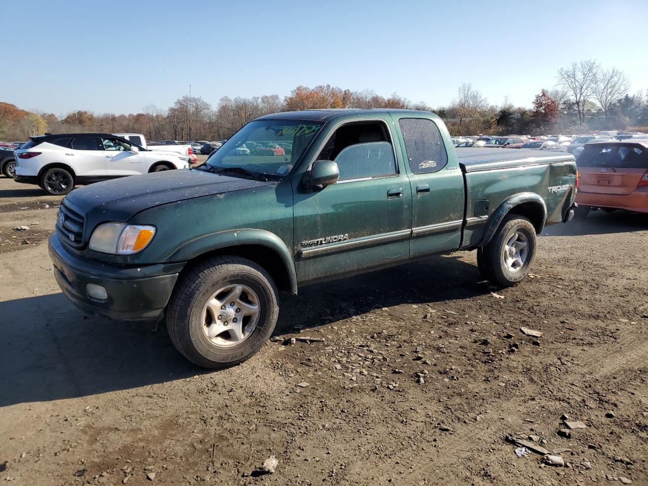 Image 1 of 2002 TOYOTA TUNDRA ACCESS CAB LIMITED 2002 with VIN 5TBBT48162S319707