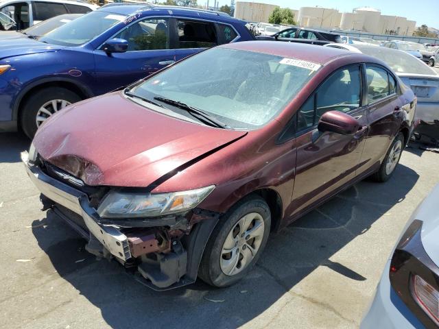 Изображение 1 2015 HONDA CIVIC LX 2015 с VIN 2HGFB2F58FH539393