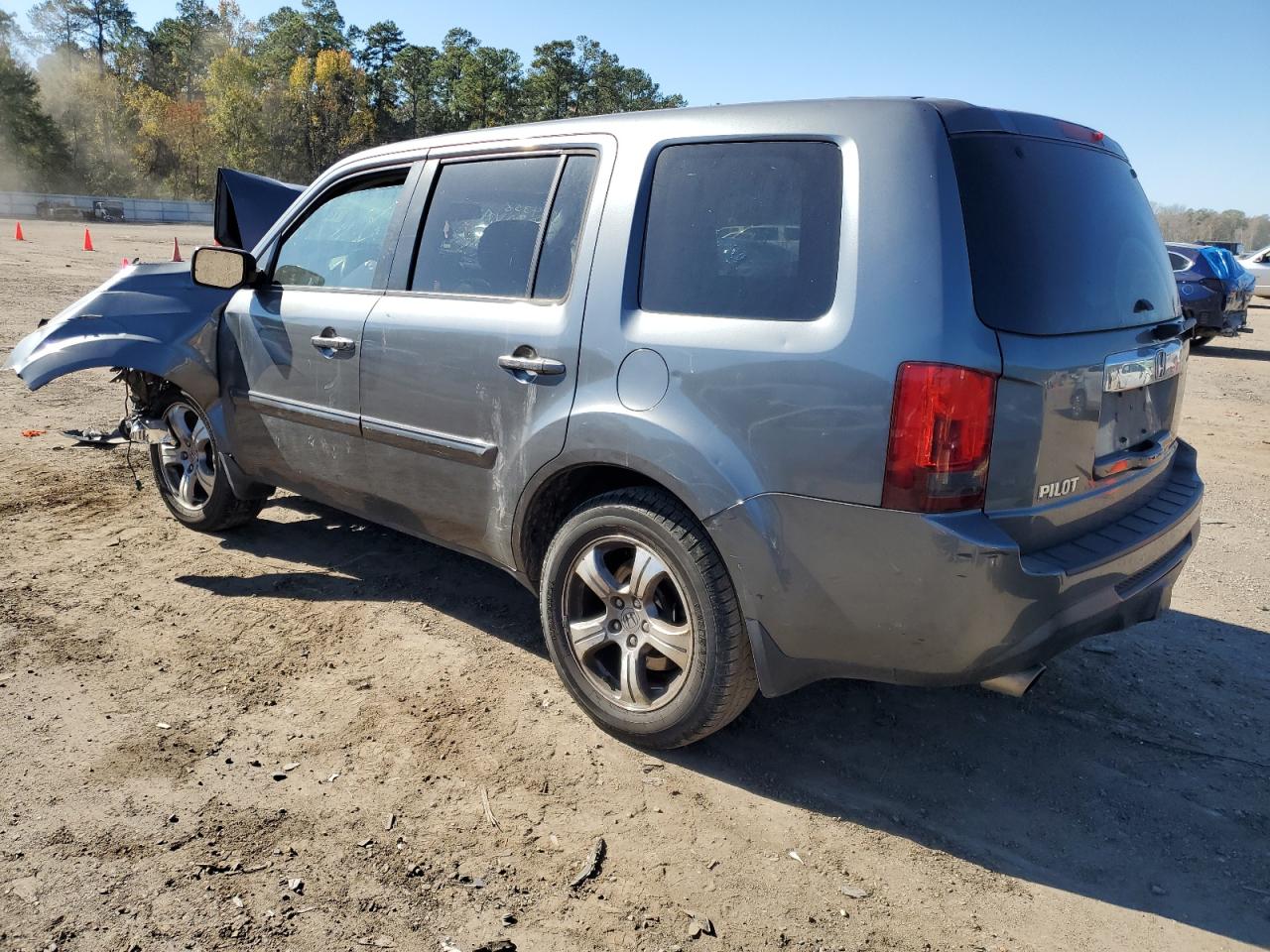 Изображение 2 2012 HONDA PILOT EXL 2012 с VIN 5FNYF3H57CB014356