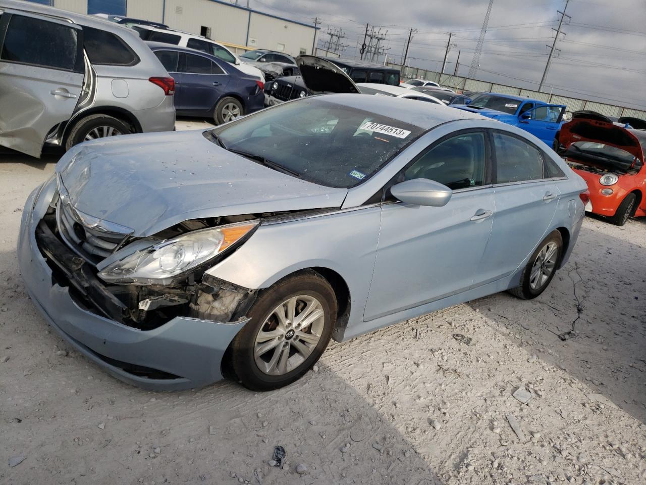 Obraz 1 z 2014 HYUNDAI SONATA GLS 2014 z VIN 5NPEB4AC2EH838282