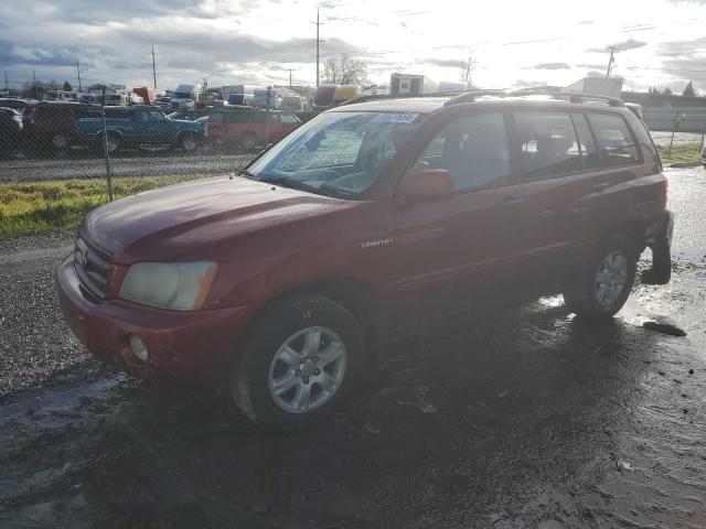 Image 1 of 2003 TOYOTA HIGHLANDER LIMITED 2003 with VIN JTEHF21A730149476