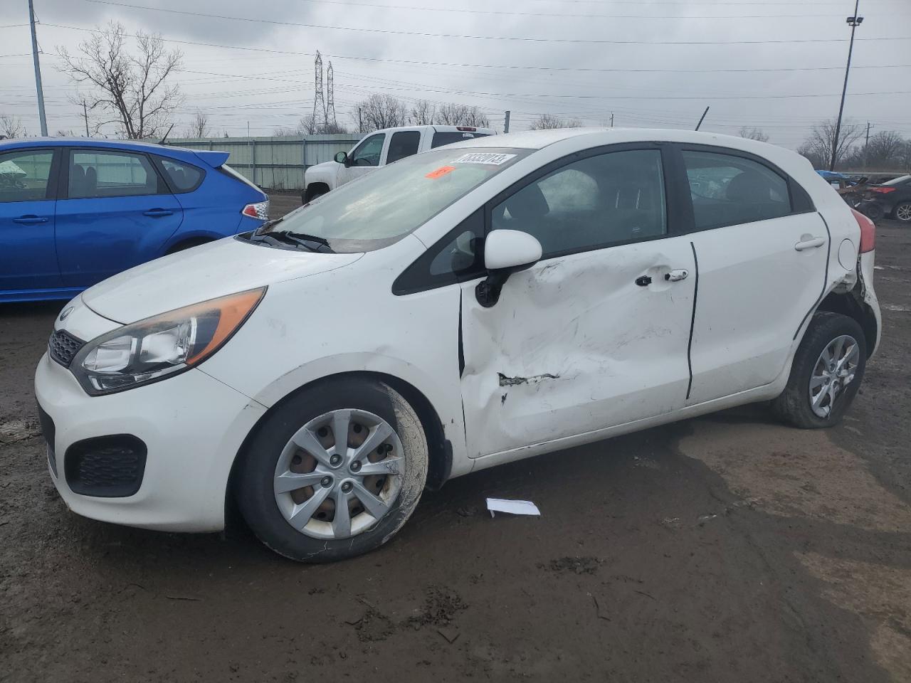 Image 1 of 2013 KIA RIO LX 2013 with VIN KNADM5A33D6247816