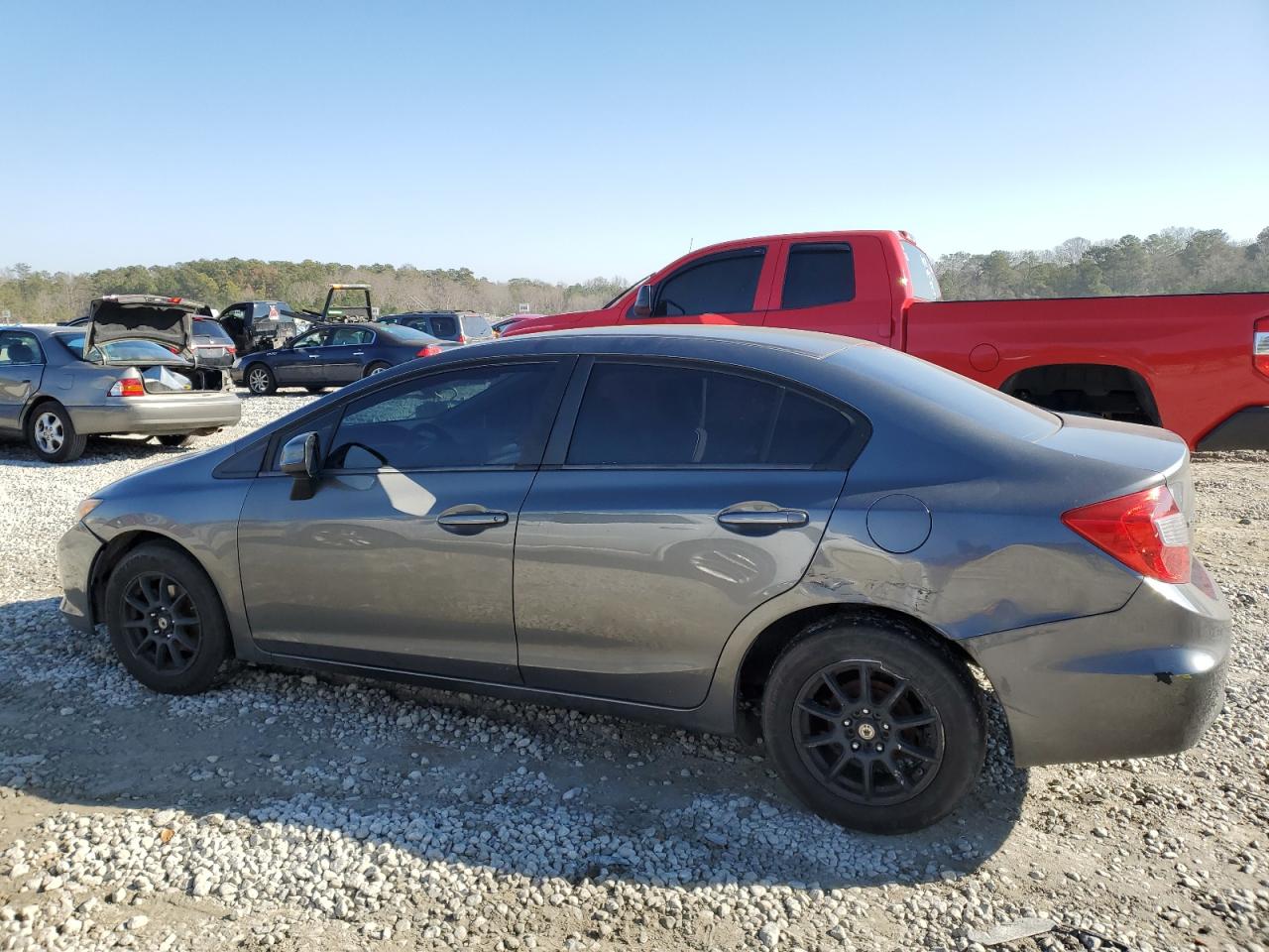 Изображение 2 2012 HONDA CIVIC LX 2012 с VIN 19XFB2F52CE332682