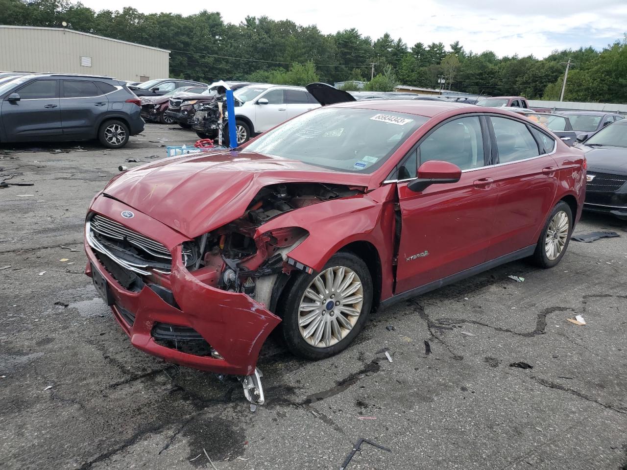 2014 FORD FUSION S HYBRID 2014 image