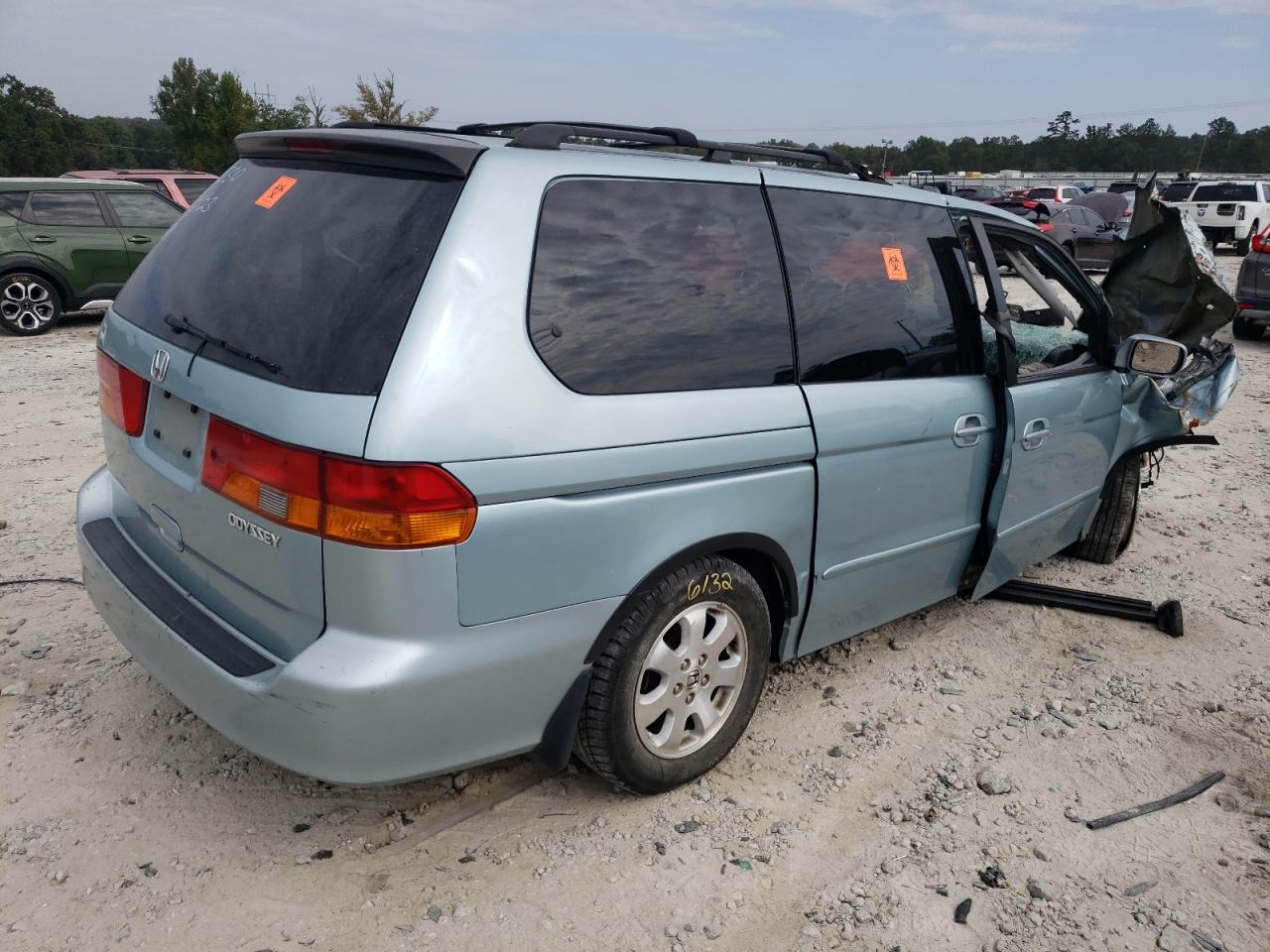 Image 3 of 2004 HONDA ODYSSEY EXL 2004 with VIN 5FNRL18984B021189