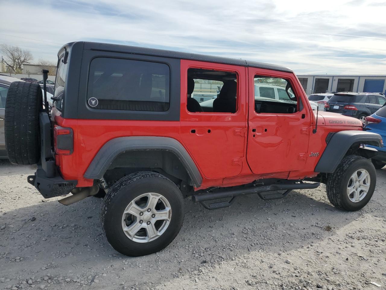 Obraz 3 z 2018 JEEP WRANGLER UNLIMITED SPORT 2018 z VIN 1C4HJXDG7JW236627