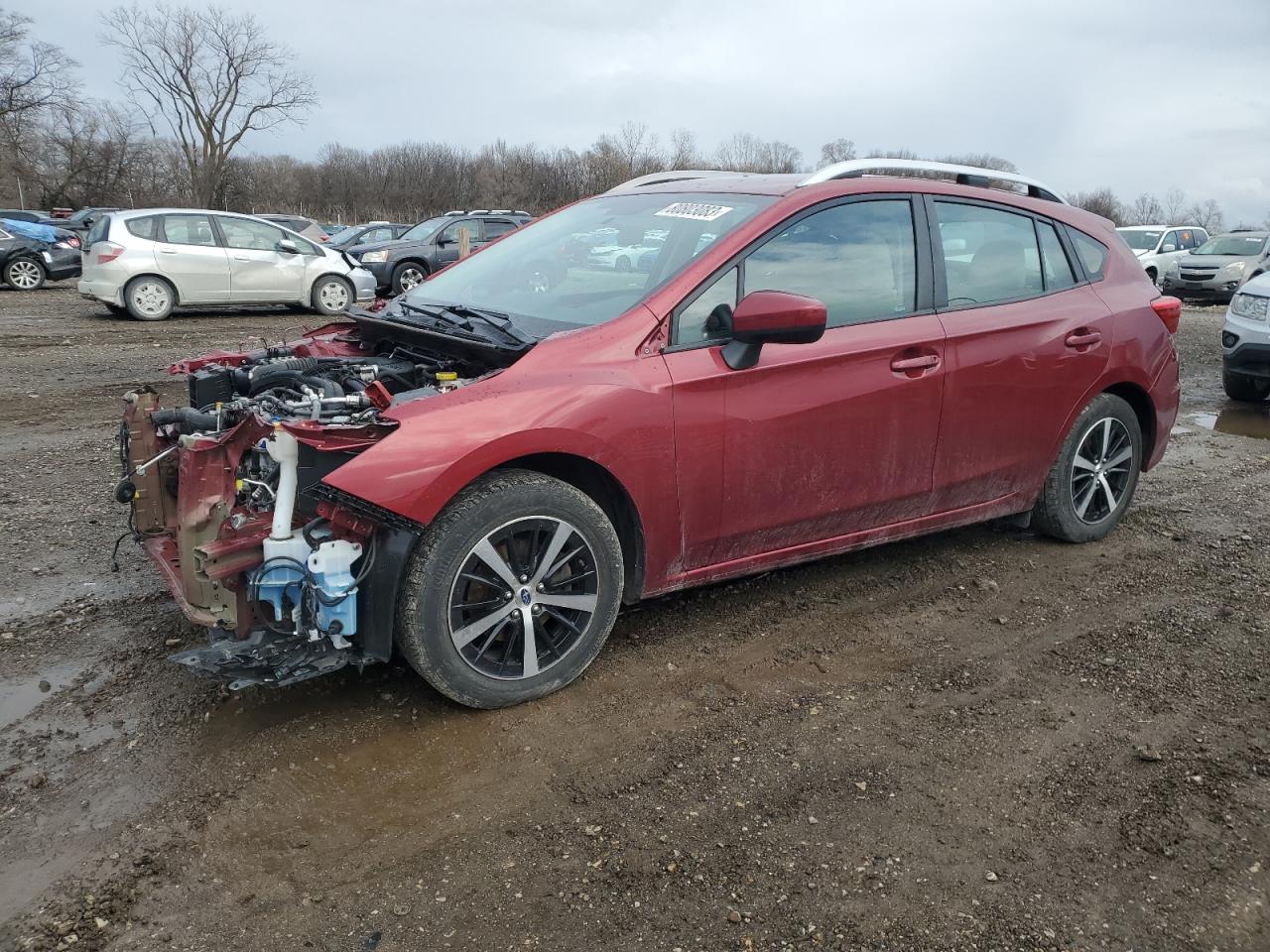 Image 1 of 2019 SUBARU IMPREZA PREMIUM 2019 with VIN 4S3GTAD65K3762008