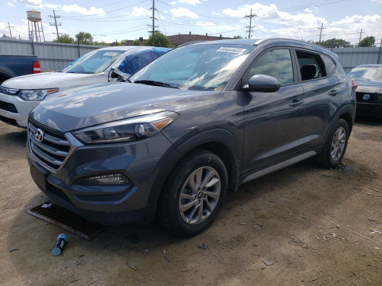 Image 1 of 2018 HYUNDAI TUCSON SEL 2018 with VIN KM8J3CA49JU807539