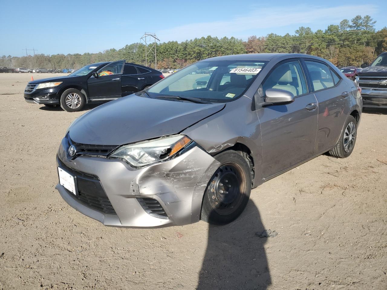 Obraz 1 z 2015 TOYOTA COROLLA L 2015 z VIN 5YFBURHE9FP353773