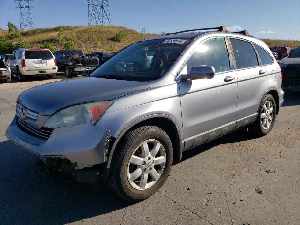 Изображение 1 2008 HONDA CR-V EXL 2008 с VIN 5J6RE48708L015703