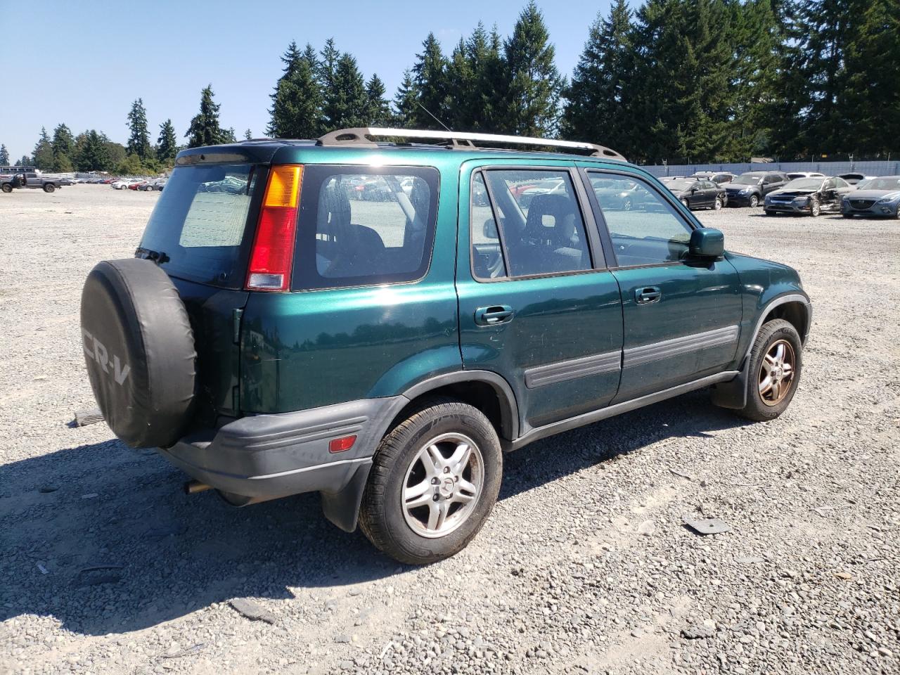 Image 3 of 2000 HONDA CR-V EX 2000 with VIN JHLRD1865YC027167