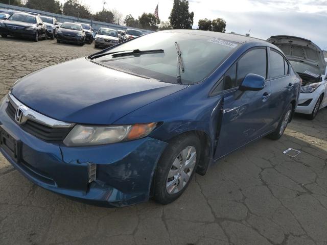Image 1 of 2012 HONDA CIVIC LX 2012 with VIN 19XFB2F54CE317780