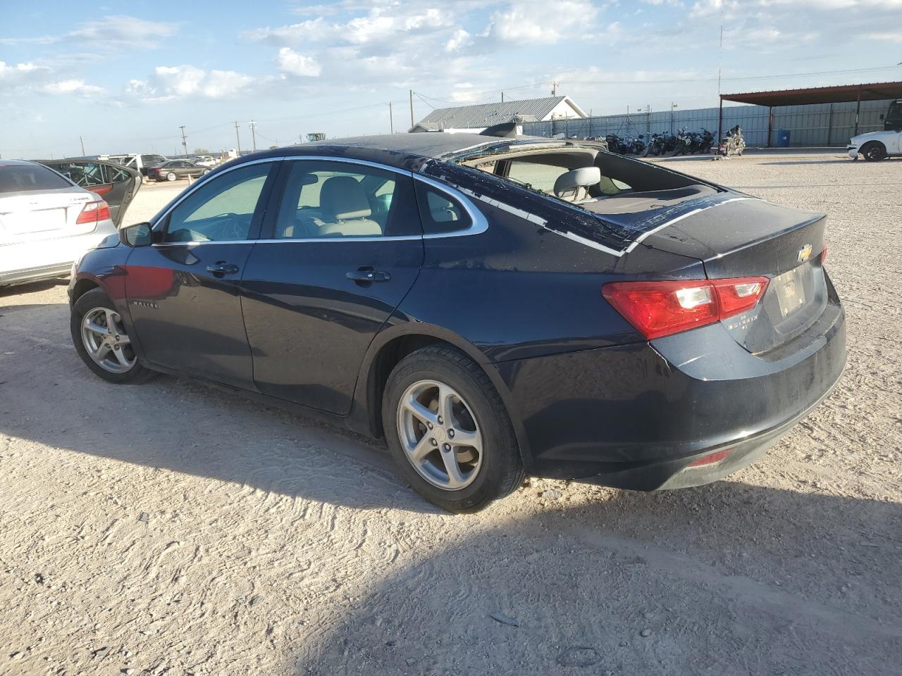 Image 2 of 2017 CHEVROLET MALIBU LS 2017 with VIN 1G1ZB5ST0HF282602