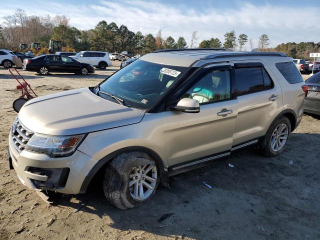 Image 1 of 2017 FORD EXPLORER XLT 2017 with VIN 1FM5K7D85HGA80645