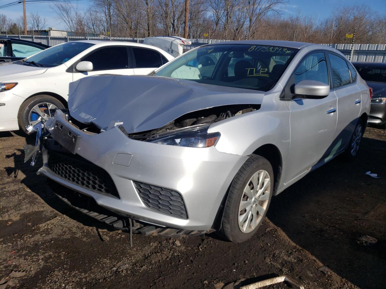 Изображение 1 2016 NISSAN SENTRA S 2016 с VIN 3N1AB7AP7GY219964