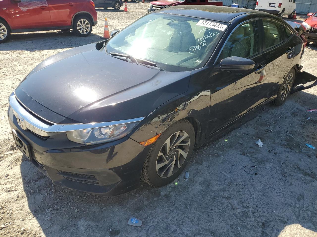 Изображение 1 2017 HONDA CIVIC EX 2017 с VIN 2HGFC2F73HH512250