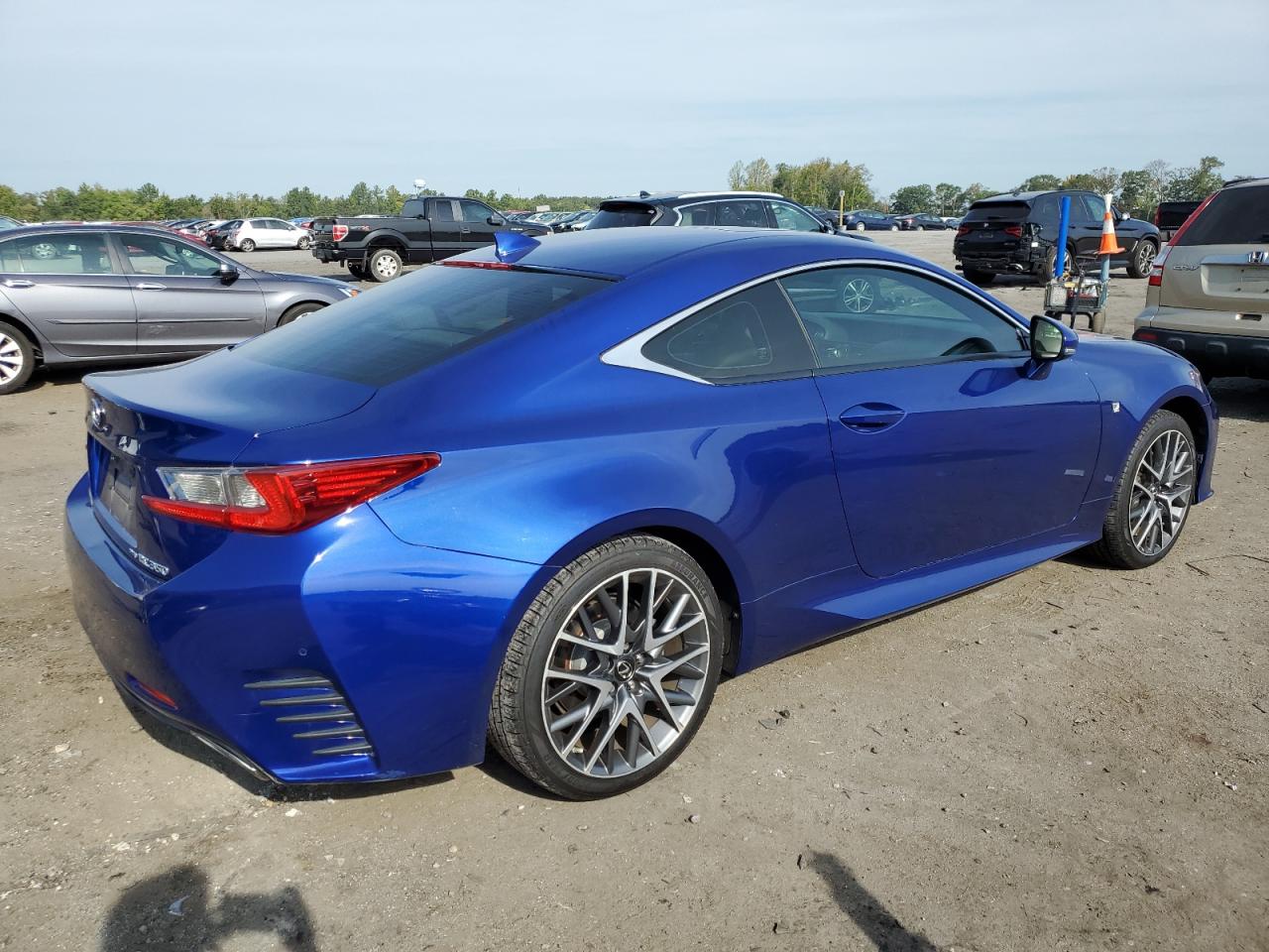 Image 3 of 2015 LEXUS RC 350 2015 with VIN JTHSE5BC8F5003544