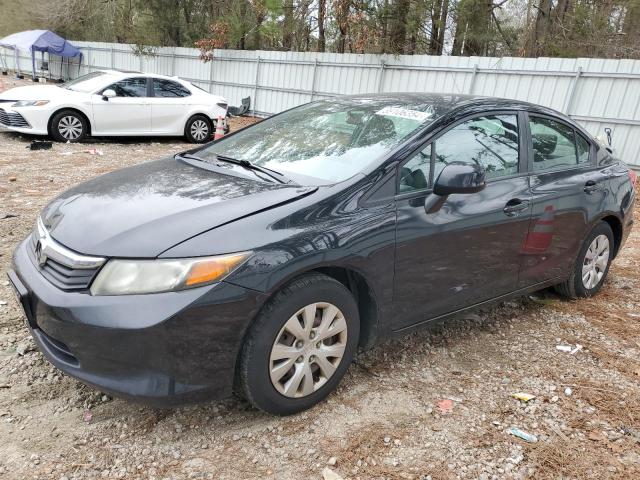 Image 1 of 2012 HONDA CIVIC LX 2012 with VIN 2HGFB2F56CH576387
