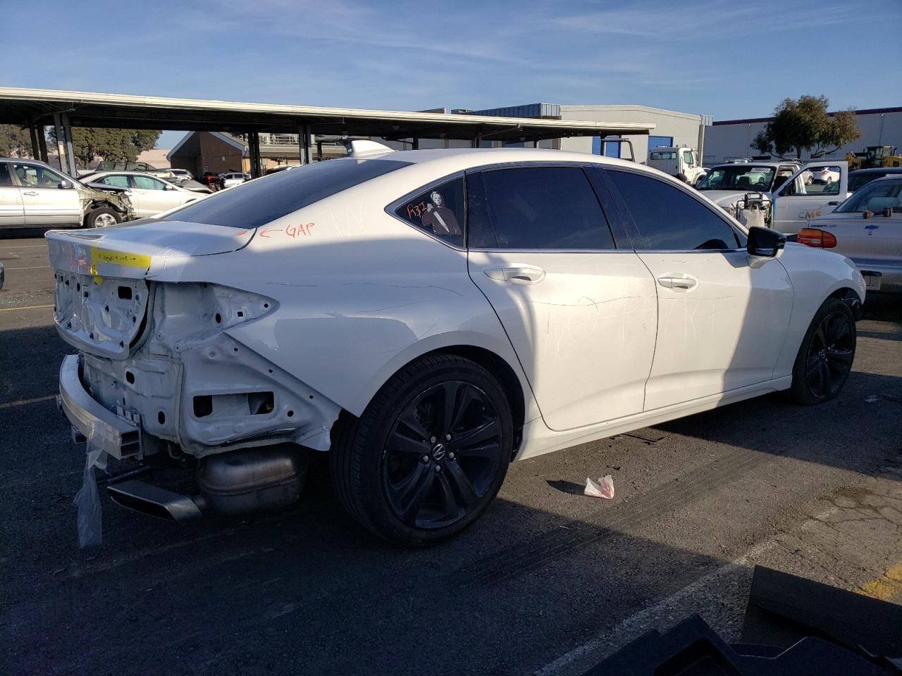 Изображение 3 2021 ACURA TLX  2021 с VIN 19UUB5F36MA004971