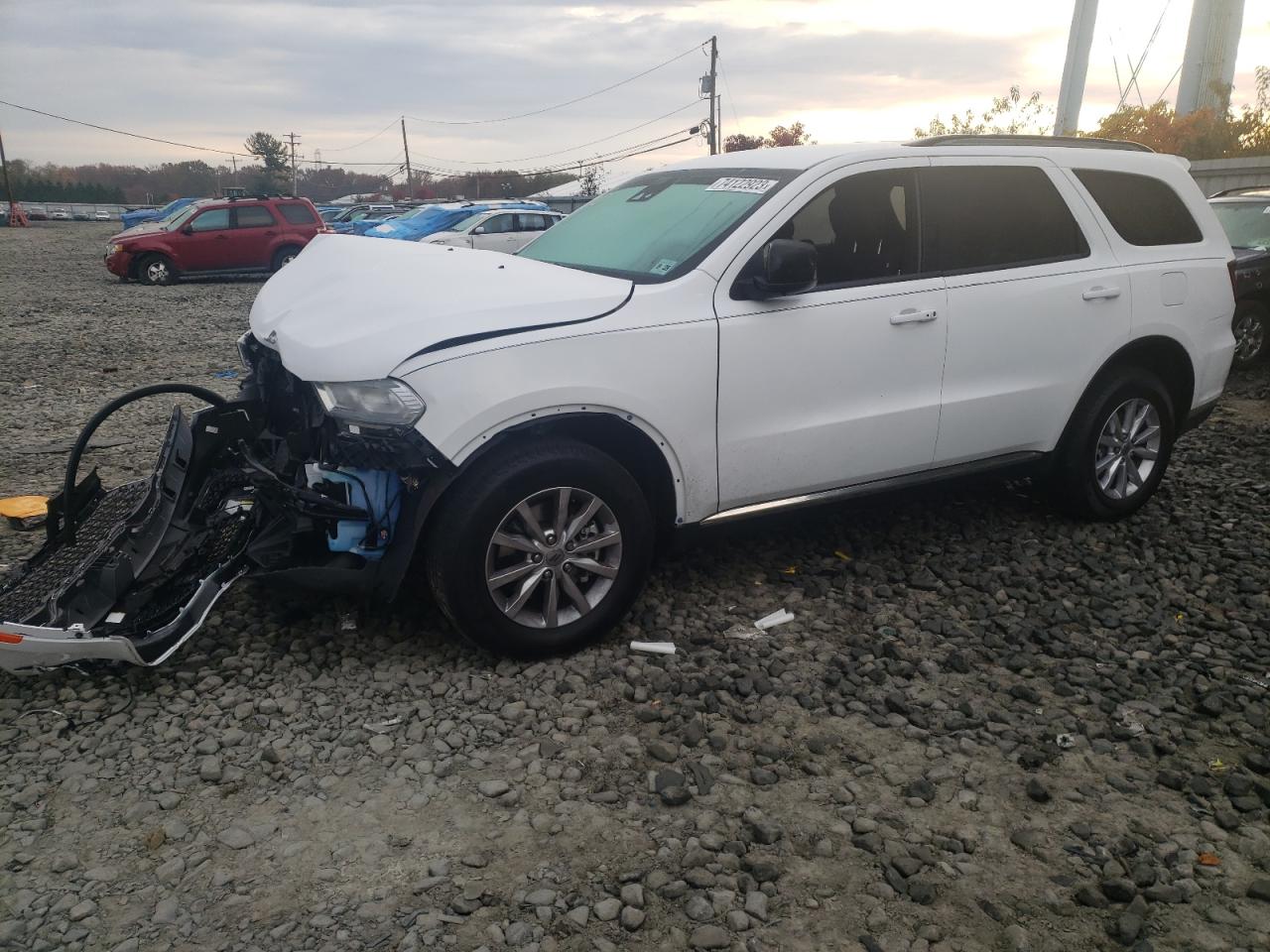 Image 1 of 2023 DODGE DURANGO SXT 2023 with VIN 1C4RDJAG2PC588005