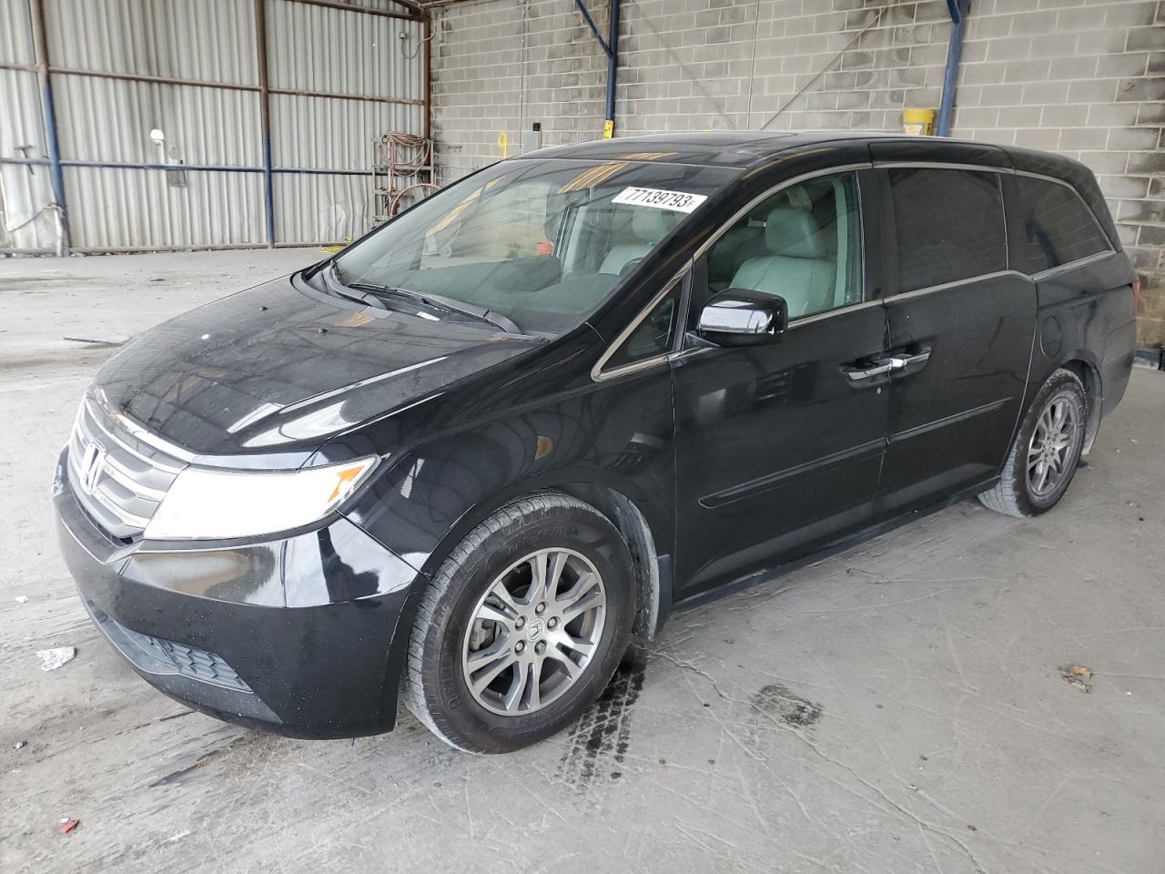 Image 1 of 2012 HONDA ODYSSEY EXL 2012 with VIN 5FNRL5H68CB045312