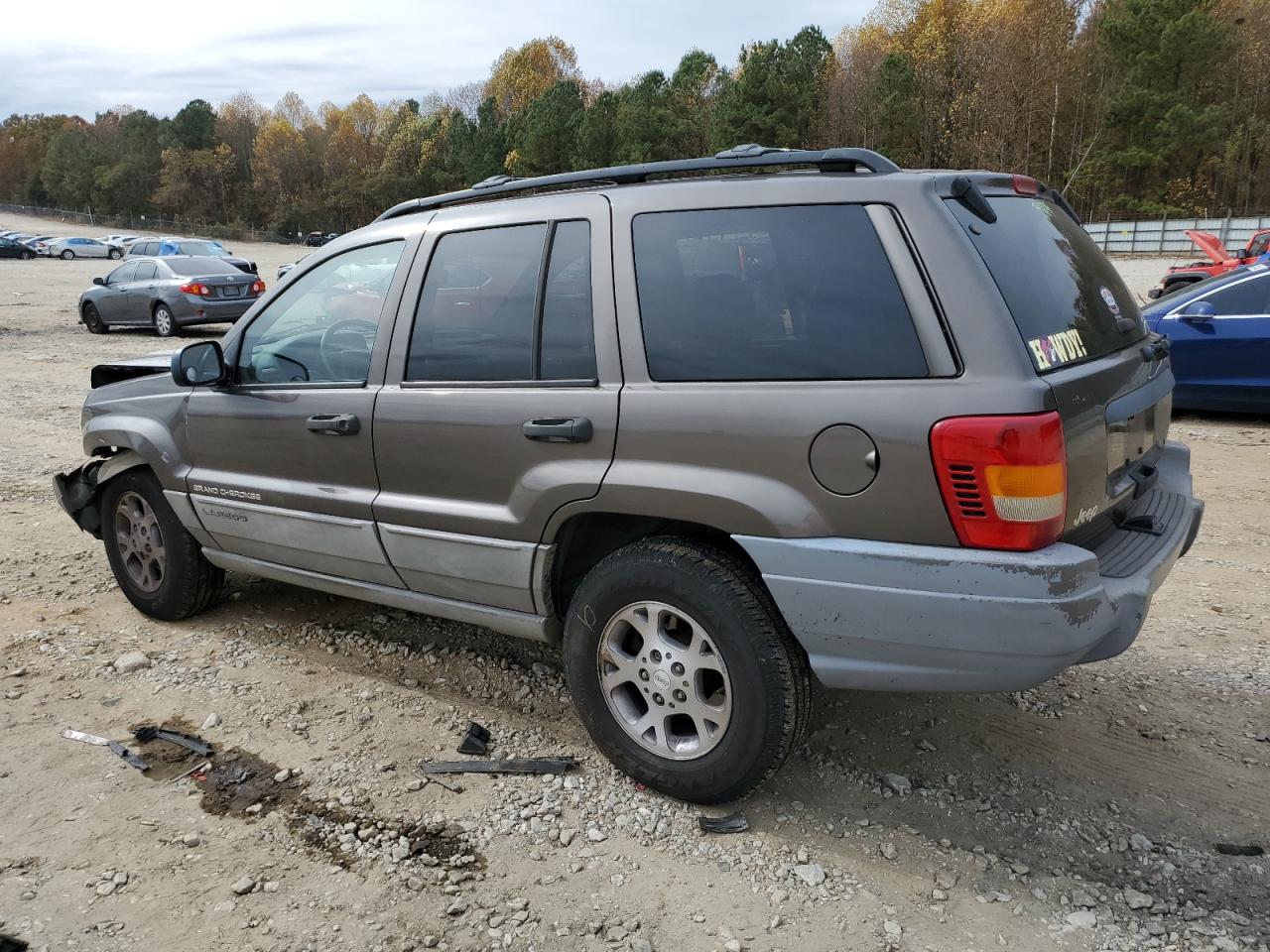 Image 2 of 2000 JEEP GRAND CHEROKEE LAREDO 2000 with VIN 1J4G248S7YC293390