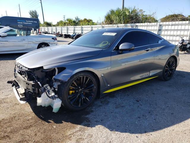 Image 1 of 2017 INFINITI Q60 PREMIUM 2017 with VIN JN1EV7EK7HM364546
