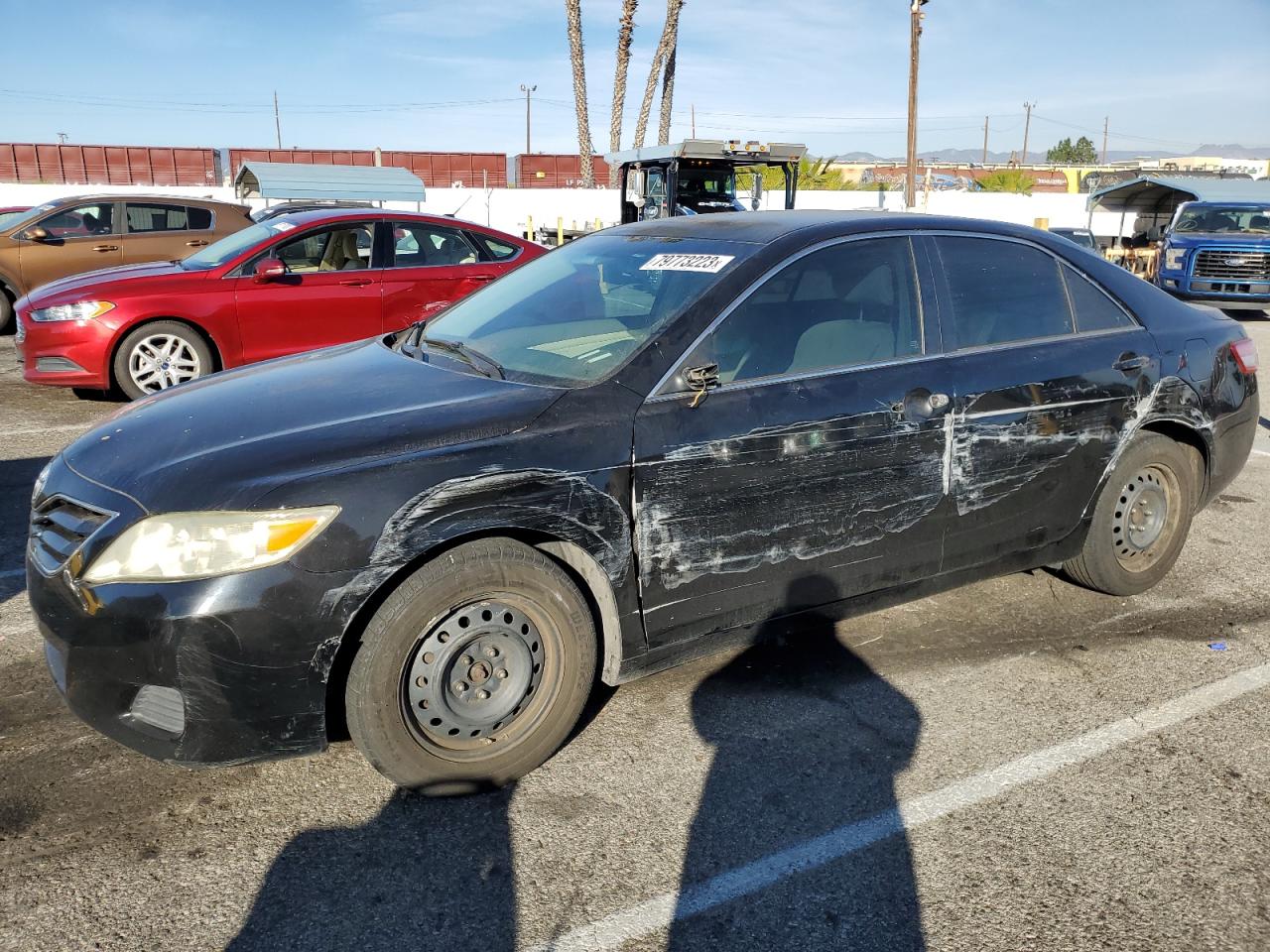 Image 1 of 2011 TOYOTA CAMRY BASE 2011 with VIN 4T4BF3EK1BR163305