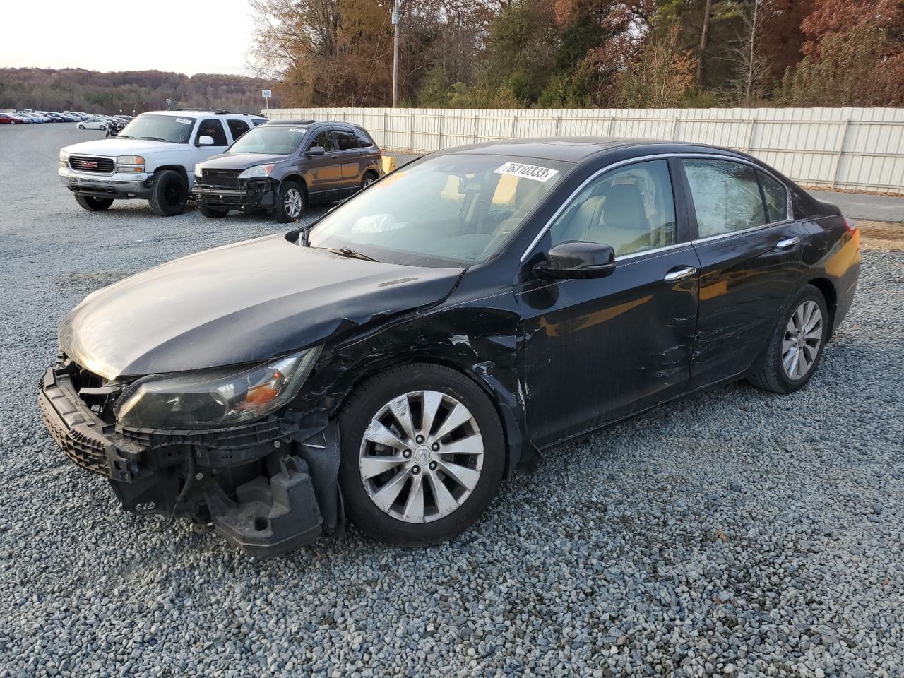 Image 1 of 2013 HONDA ACCORD EXL 2013 with VIN 1HGCR2F83DA163643