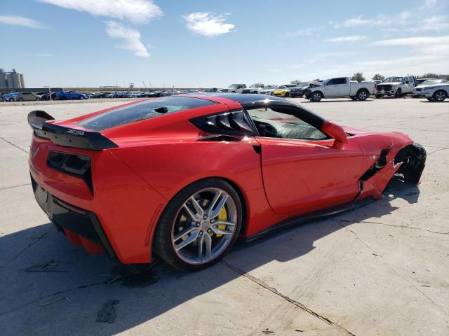 Image 3 of 2018 CHEVROLET CORVETTE STINGRAY 3LT 2018 with VIN 1G1YF2D75J5104520