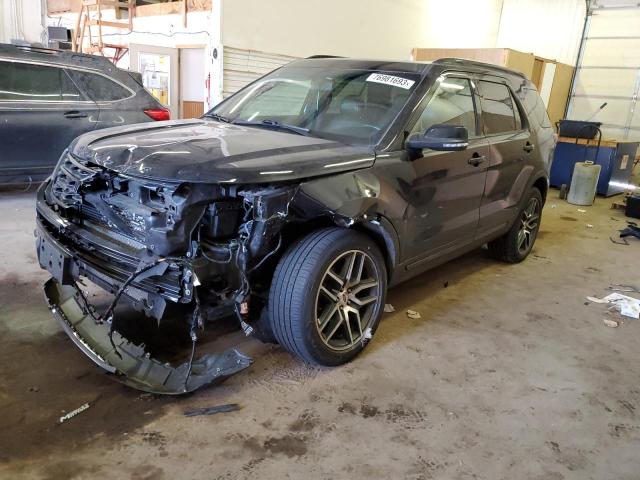 Image 1 of 2017 FORD EXPLORER SPORT 2017 with VIN 1FM5K8GTXHGC75842