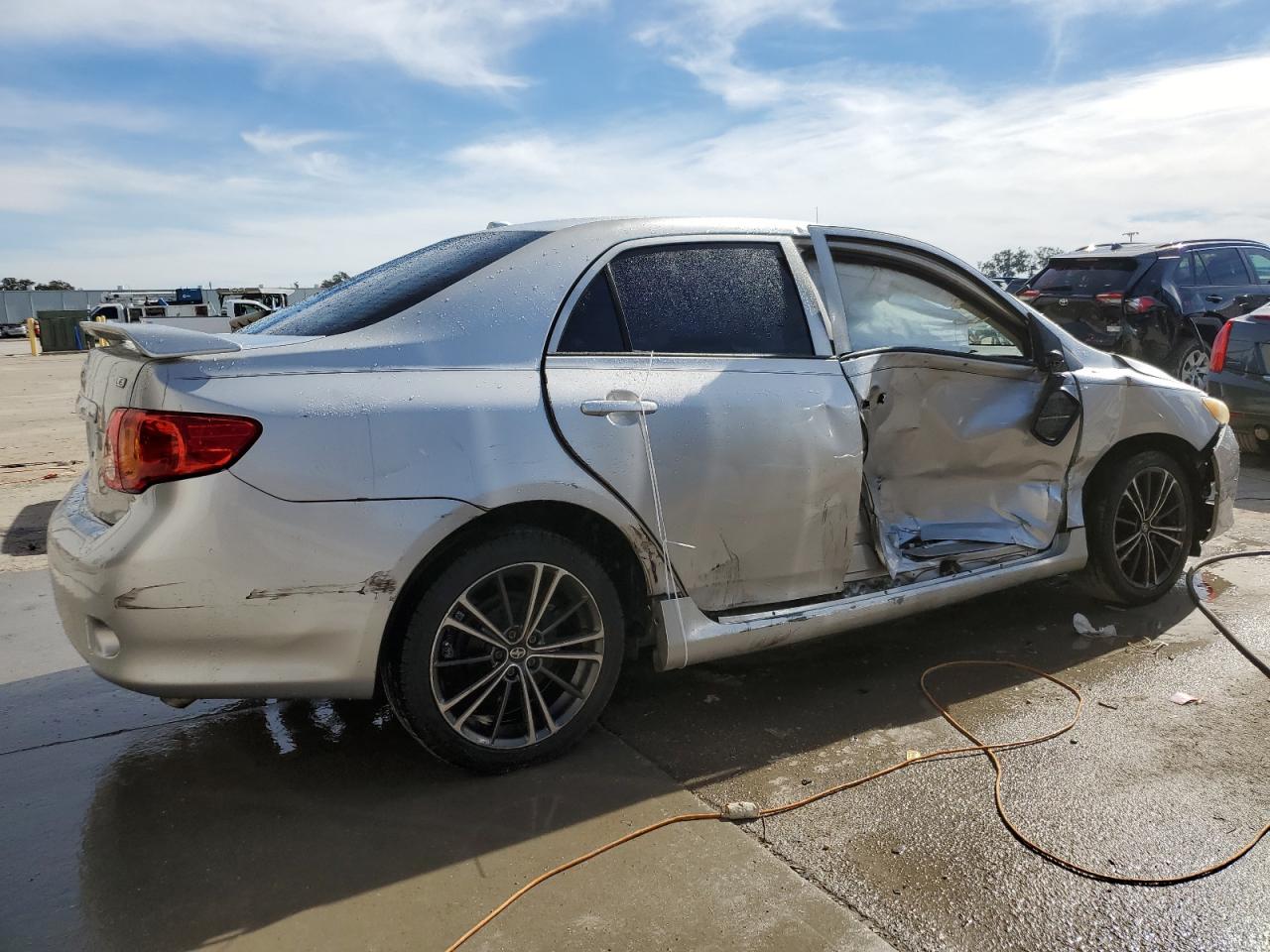Image 3 of 2010 TOYOTA COROLLA BASE 2010 with VIN 1NXBU4EE8AZ380221