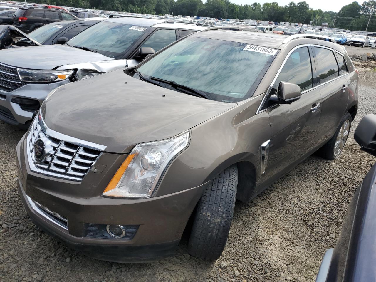 Image 2 of 2014 CADILLAC SRX PREMIUM COLLECTION 2014 with VIN 3GYFNGE38ES597979