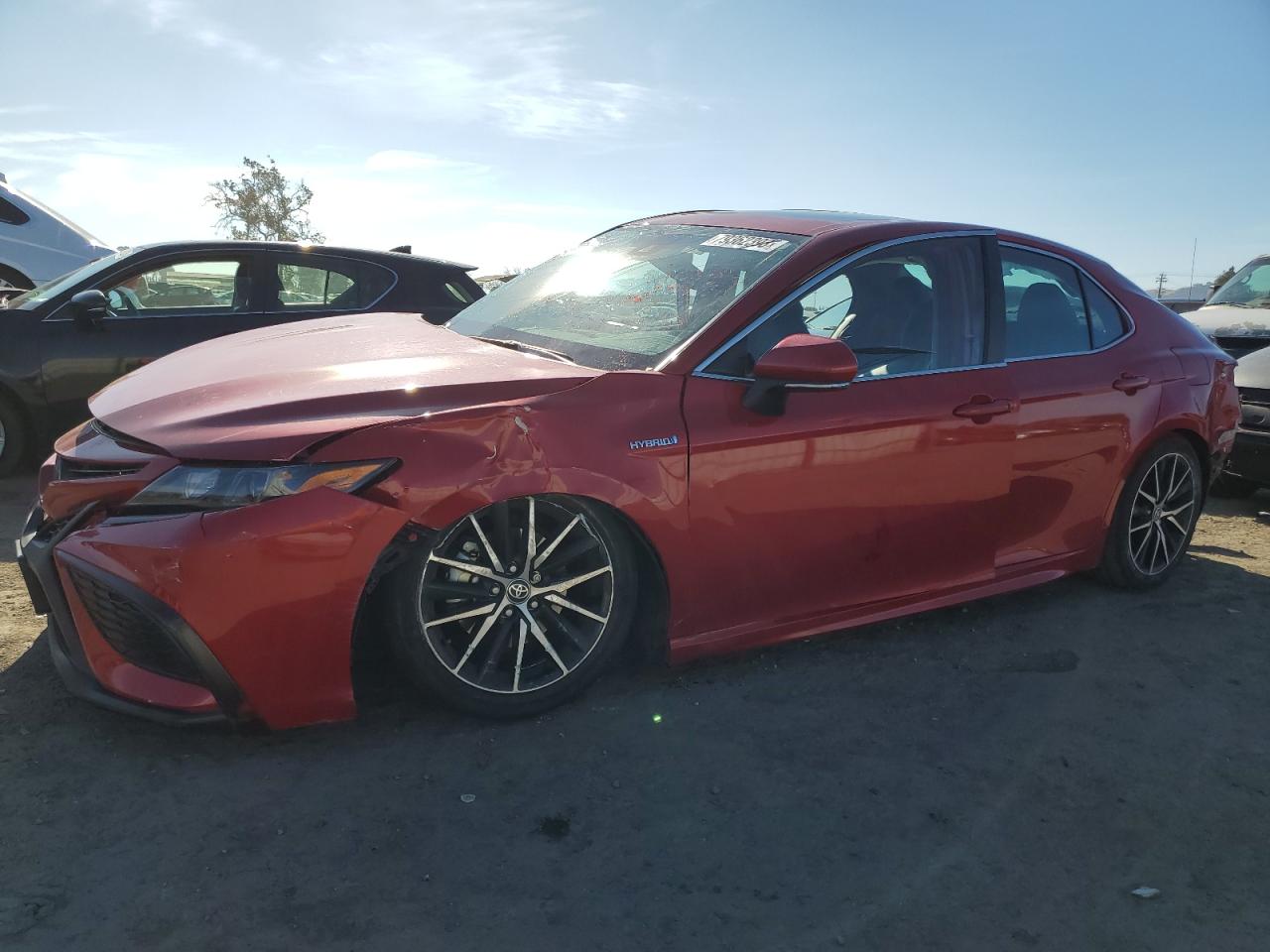 Image 1 of 2021 TOYOTA CAMRY SE 2021 with VIN 4T1S31AK9MU023681