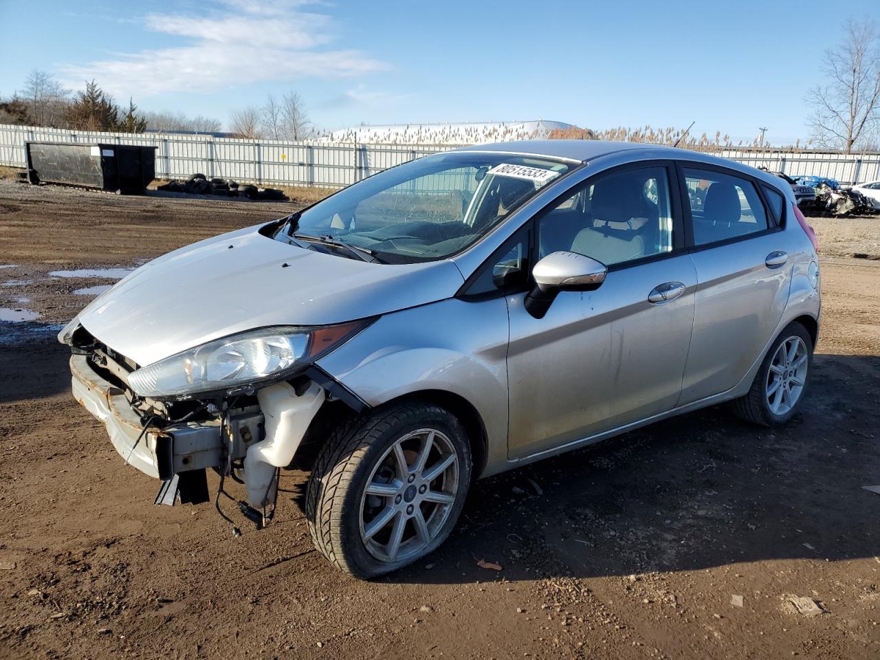 Image 1 of 2018 FORD FIESTA SE 2018 with VIN 3FADP4EJ9JM126478