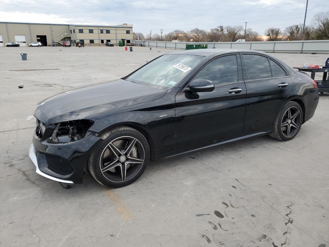 Image 1 of 2016 MERCEDES-BENZ C 450 4MATIC AMG 2016 with VIN 55SWF6EB2GU106384