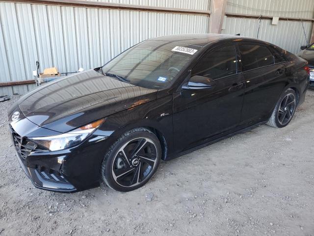 Image 1 of 2023 HYUNDAI ELANTRA N LINE 2023 with VIN KMHLR4AF4PU473279
