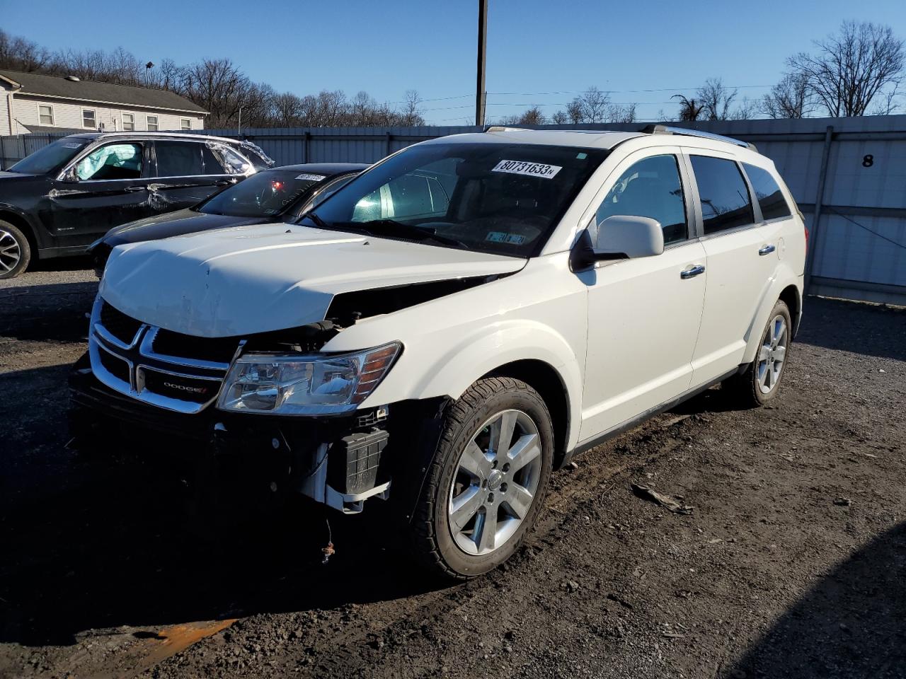 Image 1 of 2013 DODGE JOURNEY CREW 2013 with VIN 3C4PDDDG2DT599509