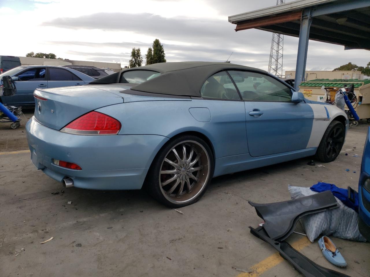 Image 3 of 2004 BMW 645 CI AUTOMATIC 2004 with VIN WBAEK73494B260413