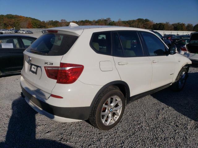 Image 3 of 2013 BMW X3 XDRIVE28I 2013 with VIN 5UXWX9C54D0D00231