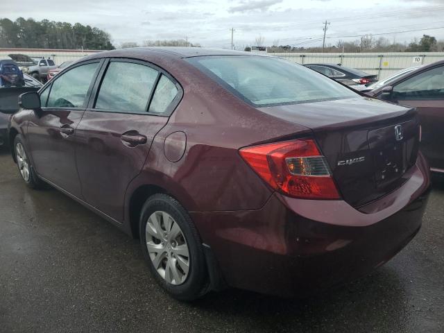 Obraz 2 z 2012 HONDA CIVIC LX 2012 z VIN 19XFB2F50CE060701