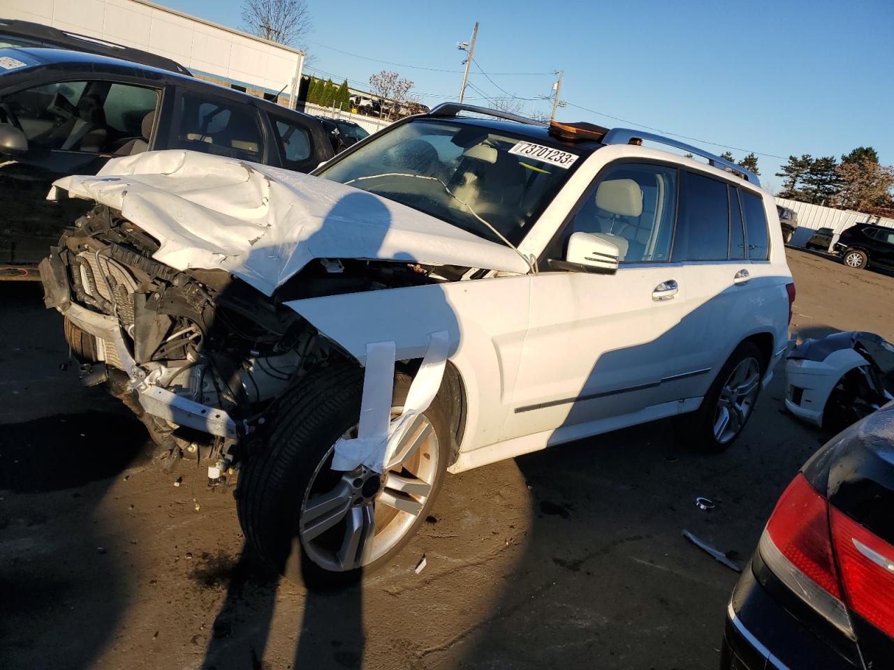 Image 1 of 2012 MERCEDES-BENZ GLK 350 4MATIC 2012 with VIN WDCGG8HB4CF745182