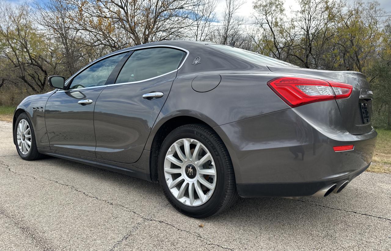 Obraz 3 z 2017 MASERATI GHIBLI  2017 z VIN ZAM57XSA9H1206127