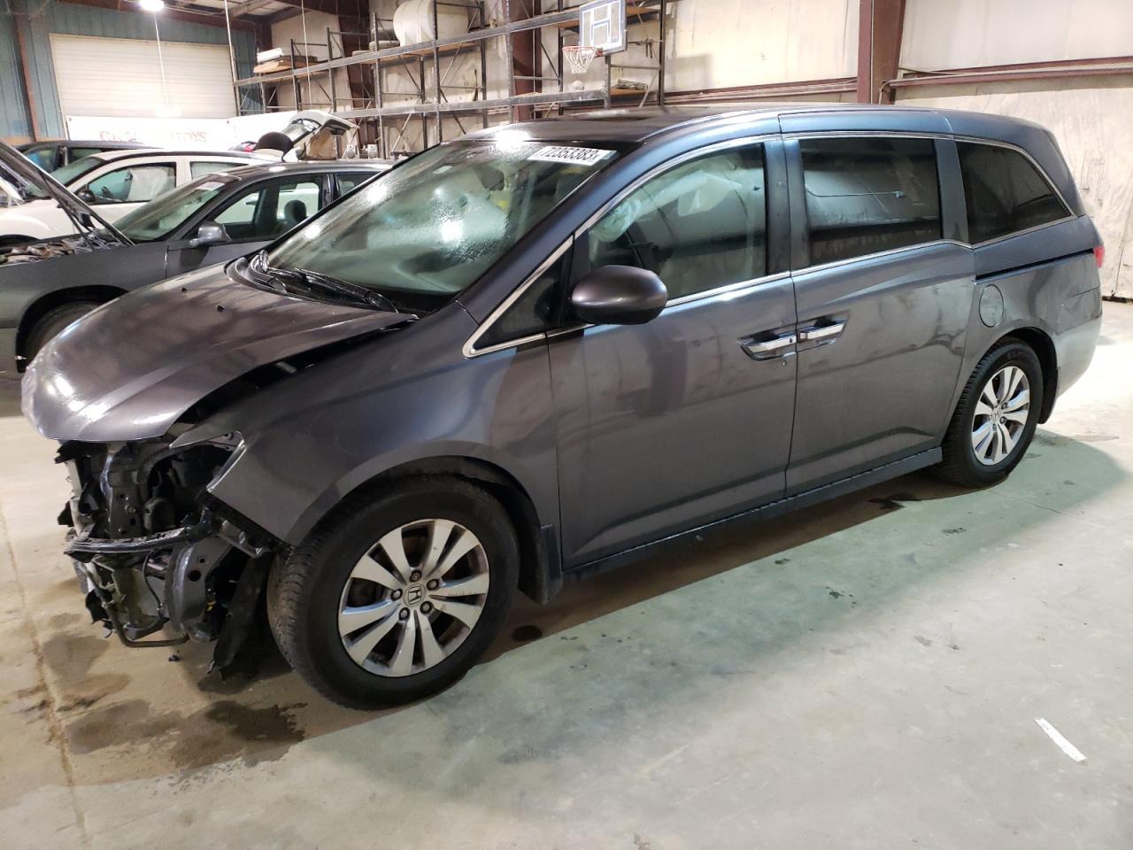 Image 1 of 2017 HONDA ODYSSEY EXL 2017 with VIN 5FNRL5H69HB016201