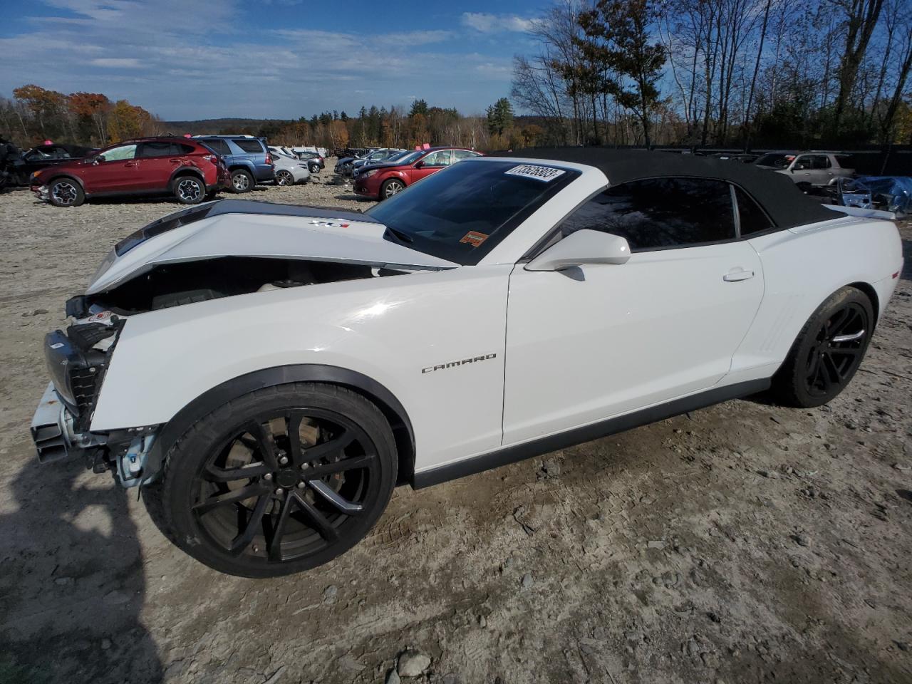 Image 1 of 2014 CHEVROLET CAMARO ZL1 2014 with VIN 2G1FZ3DP7E9802074