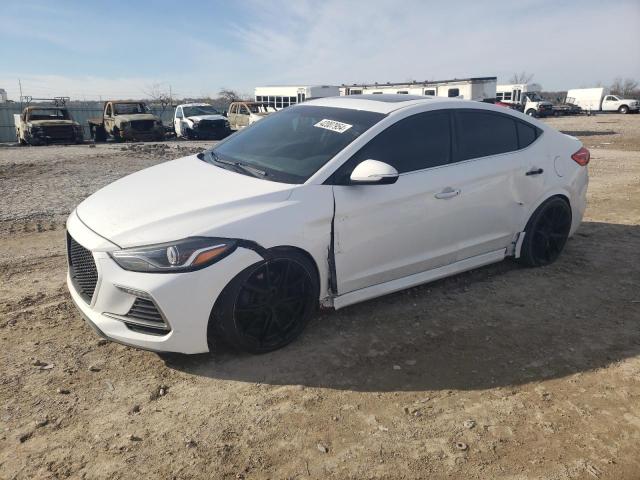 Image 1 of 2018 HYUNDAI ELANTRA SPORT 2018 with VIN KMHD04LB4JU531097
